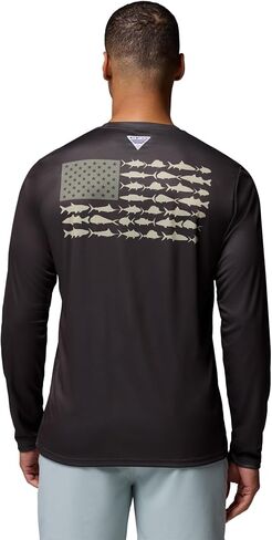 كولومبيا للرجال Terminal Tackle PFG Fish Flag كم طويل، سمك القرش/السرو، صغير in Saudi Arabia