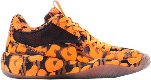 PUMA Womens Court Rider Maverick Graphic Basketball Sneakers Shoes - Orange - Size 7 M in Saudi Arabia