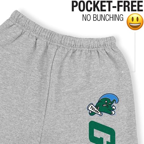 Official Collegiate NCAA Jogger Sweatpants Unisex for Men & Women Collegiate Name Athletic Heather Collection in Saudi Arabia