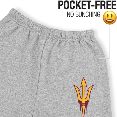 Official Collegiate NCAA Jogger Sweatpants Unisex for Men & Women Collegiate Name Athletic Heather Collection in Saudi Arabia