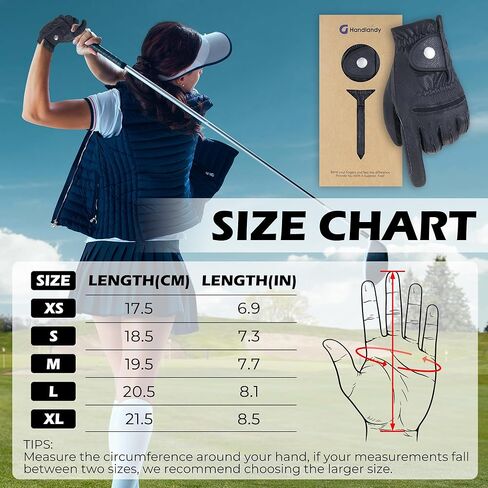 قفاز جولف نسائي، قفازات جولف للسيدات لليد اليمنى اليسرى، متينة ومسامية، هدية رائعة للنساء in Kuwait