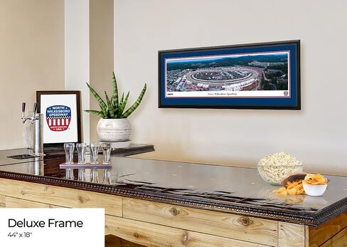 North Wilkesboro Speedway - بساط مزدوج مقاس 44 × 18 بوصة، صورة NASCAR ذات إطار فاخر من Blakeway Panoramas in Saudi Arabia