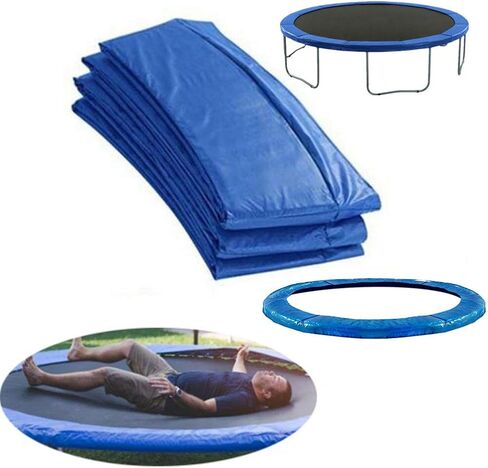 Trampoline Surround Pad Outdoor Trampoline Replacement Pad Safety Spring Cover Padding Fits for Round Frames Replacement Safety Pad for Maximum Safety in Saudi Arabia
