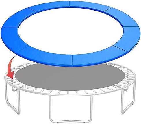 Trampoline Surround Pad Outdoor Trampoline Safety Mat, Spring Cover, UV Resistant, Ripstop Edge Protection, in Saudi Arabia