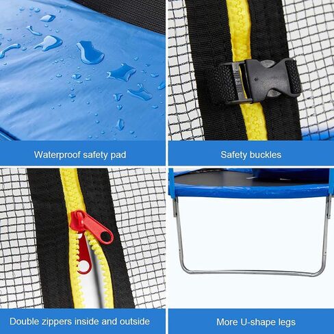 Trampoline Surround Pad Outdoor Trampoline Safety Pads UV Protection Edge Protection Pads Replacement Bouncer Accessories Round Spring Covers in Saudi Arabia