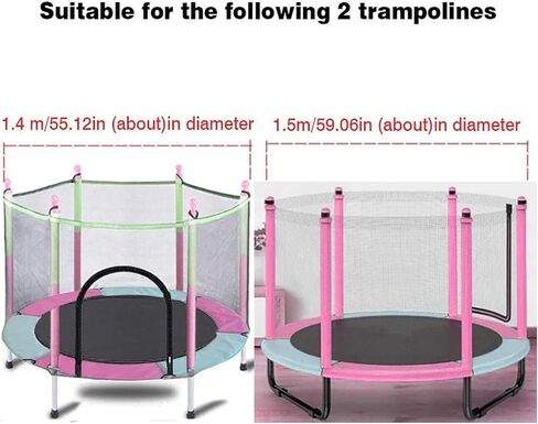 Trampoline Surround Pad Outdoor Trampoline Spring Cover Edge Protection Pad Round Replacement Safety Pad for Indoor Kids Trampoline in Saudi Arabia