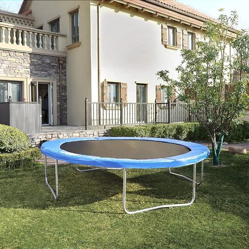 Trampoline Surround Pad Outdoor Trampoline Safety Mat, Round Spring Waterproof Protection Cover Pad for Kids Adult/Garden Workout Protection in Saudi Arabia