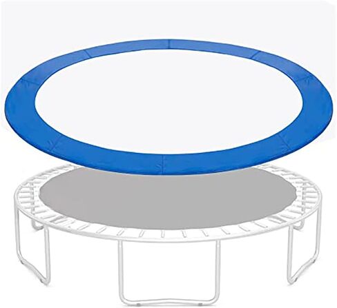 Trampoline Surround Pad Outdoor Trampoline Safety Mat, Round Trampoline Protector Pad Waterproof and UV Resistant Foldable Trampoline Edge Cover in Saudi Arabia