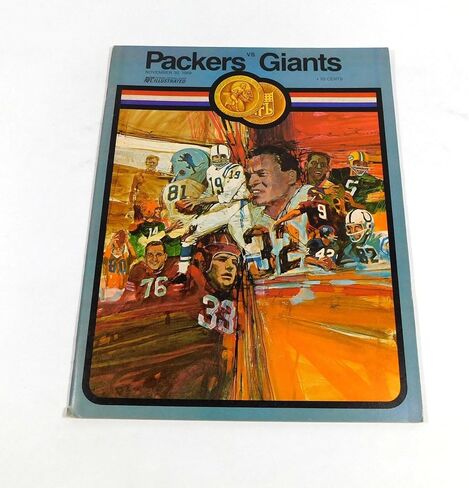1969 نيويورك جاينتس في برنامج باي باكرز لكرة القدم NFL 11-30-69 - برامج NFL in Saudi Arabia