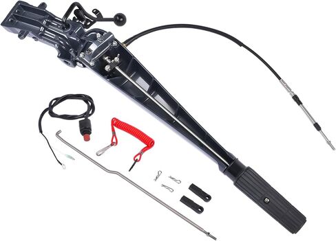 استبدال مقبض التحكم في التوجيه GELUOXI لمحرك Yamaha الخارجي 75-90HP 2 السكتة الدماغية وبارسون T85 / T90 2 السكتة الدماغية 3 سلندرات المحرك 692-W0084-11-8D in Saudi Arabia