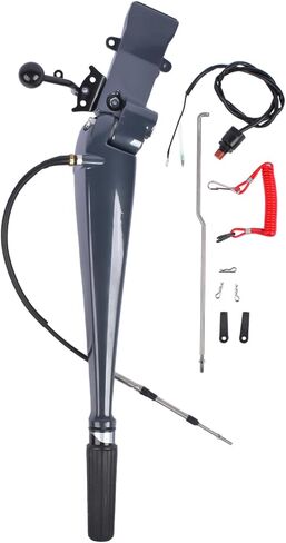 استبدال مقبض التحكم في التوجيه GELUOXI لمحرك Yamaha الخارجي 75-90HP 2 السكتة الدماغية وبارسون T85 / T90 2 السكتة الدماغية 3 سلندرات المحرك 692-W0084-11-8D in Saudi Arabia