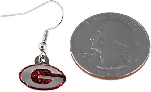 aminco NCAA womens Glitter Dangler Earrings in Saudi Arabia