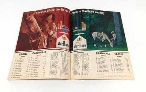 1966 Philadelphia Eagles at St. Louis Cardinals NFL Football Program 9-11-66 - NFL Programs in Saudi Arabia