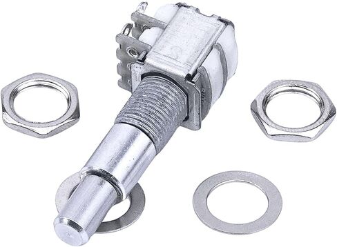 Guitar Bass Dual Pots Stacked Concentric Potentiometer with Center Detent for Bass Electric Guitar Parts (B50K) in Saudi Arabia