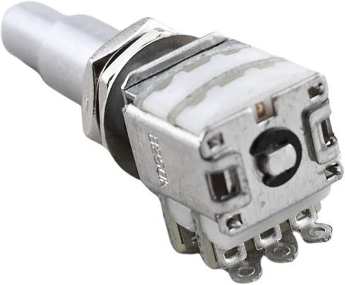 Guitar Bass Dual Pots Stacked Concentric Potentiometer with Center Detent for Bass Electric Guitar Parts (B50K) in Saudi Arabia