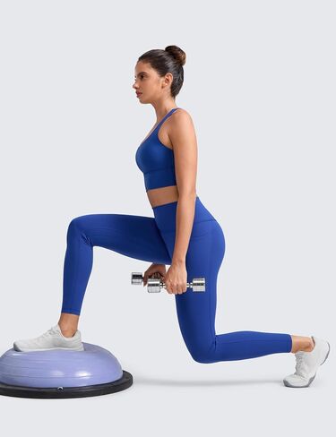 سراويل ضيقة للتمارين الرياضية من CRZ YOGA Butterlift بجيوب 25 بوصة - سراويل يوجا عالية الخصر لرياضة البيلاتس الرياضية وصالة الألعاب الرياضية النسائية ناعمة كالزبدة in Kuwait