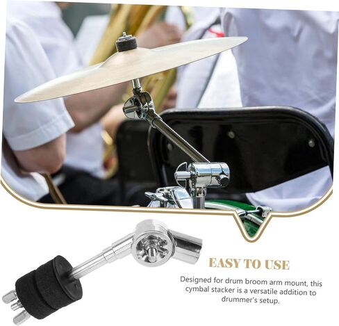 Cymbal Boom Arm Connector Durable Drum Mounting Attachment for Enhanced Stability and Comfort Versatile Design for Various Drum Setups Strong and Percussion Accessory in Saudi Arabia