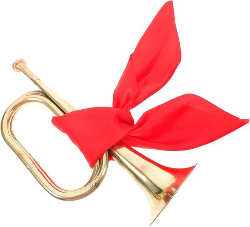Totority Metal Bugle Trumpet Horn Music Instrument for Beginners Stage Performance Trumpet in Saudi Arabia