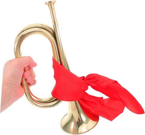 Totority Metal Bugle Trumpet Horn Music Instrument for Beginners Stage Performance Trumpet in Saudi Arabia