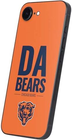 Skinit Decal Phone Skin Compatible with iPhone 16e - Officially Licensed NFL Chicago Bears - Alternate Distressed Design in Saudi Arabia