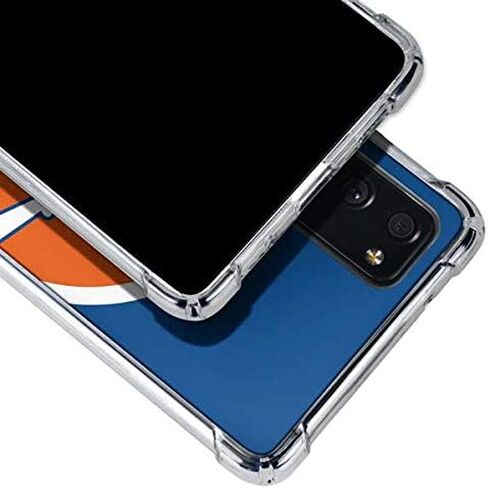 حافظة هاتف Skinit الشفافة متوافقة مع هاتف Galaxy S20 FE - تصميم شعار NFL Denver Broncos Retro مرخص رسميًا in Saudi Arabia