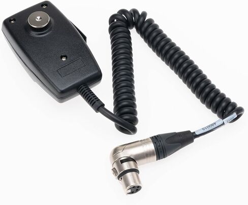 REI 480015 Professional Handheld PA Microphone, 4-Pin, Omni-Directional with Heavy Duty 3FT Coiled Cord, 300-6000 Hz, Superior Sound Quality & Durability in Saudi Arabia