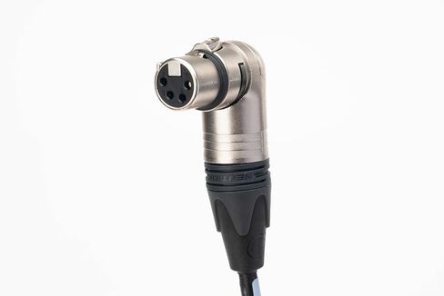 REI 480015 Professional Handheld PA Microphone, 4-Pin, Omni-Directional with Heavy Duty 3FT Coiled Cord, 300-6000 Hz, Superior Sound Quality & Durability in Saudi Arabia