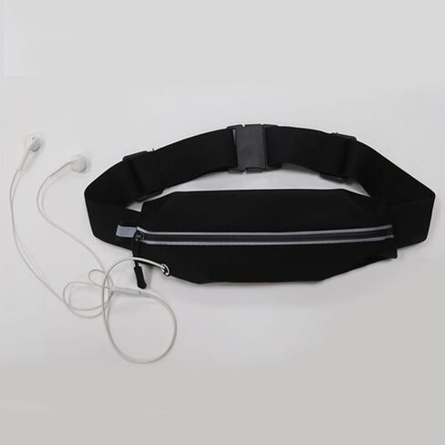 Slim Running Belt Unisex - Hidden Phone Pouch & Money Holder Pro Running Gear [Fits ALL Phones] in Saudi Arabia