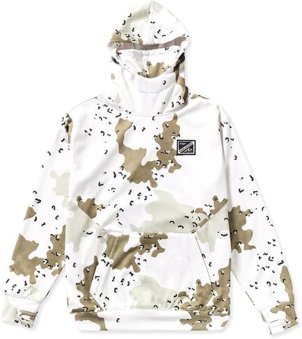 هودي رجالي من Volcom مصنوع من الصوف المائي - سويت شيرت طارد للماء مع غطاء رأس العاصفة وفتحات الإبهام in Saudi Arabia