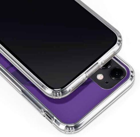 Skinit Clear Phone Case Compatible with iPhone 11 - Officially Licensed NFL Minnesota Vikings Double Vision Design in Saudi Arabia
