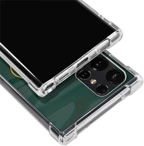 حافظة هاتف Skinit الشفافة متوافقة مع هاتف Galaxy S24 Ultra - تصميم Green Bay Packers المرخص رسميًا من الدوري الوطني لكرة القدم الأمريكية in Saudi Arabia