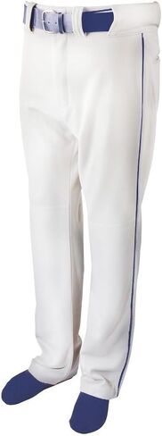 Martin Sports Adult Men's Full Length, Belt Loop Baseball Pants with Piping in Saudi Arabia
