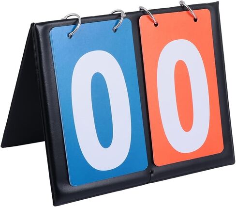 لوحة نتائج كرة السلة Score Flipper، لوحة نتائج متعددة الاستخدامات لكرة السلة وكرة القدم ولوحات ألوان أكثر إشراقًا لسهولة التسجيل والاستخدام المريح in Saudi Arabia