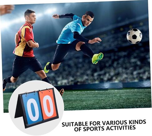 لوحة نتائج كرة السلة Score Flipper، لوحة نتائج متعددة الاستخدامات لكرة السلة وكرة القدم ولوحات ألوان أكثر إشراقًا لسهولة التسجيل والاستخدام المريح in Saudi Arabia