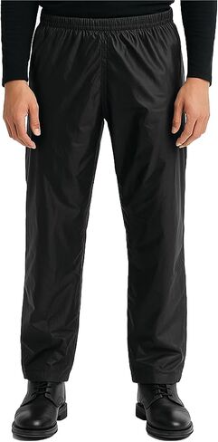 Bass Creek Outfitters Men's Rain Pants - Waterproof Lightweight Outdoor Pants for Hiking, Fishing, and Work (Sizes: M-XXL) in Saudi Arabia