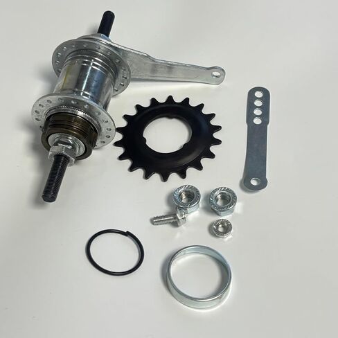 XYAUTO 32 Hole/36 Hole Bicycle Coaster Brake Hub, Bike Brake Rear Hub Stainless Steel for Fixed Gear Bicycle, MTB Bike in Saudi Arabia