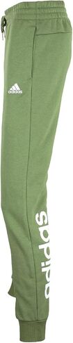 adidas Women's Tapered Fleece Pant, Focus Olive/White in Saudi Arabia
