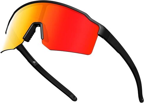FMY TR90 Unisex Bike & Softball Sunglasses, Polarized UV400 Sports Glasses for Running/Cycling/Baseball in Saudi Arabia