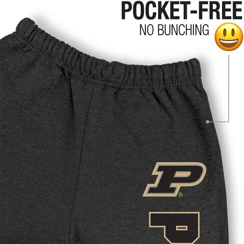 Official Collegiate NCAA Jogger Sweatpants Unisex for Men & Women Collegiate Team Logo Charcoal Heather Collection in Saudi Arabia