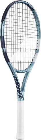Babolat Evo Drive Lite 2nd Gen Tennis Racquet (Blue) Strung with 16g Syn Gut at Mid-Range Tension in Saudi Arabia