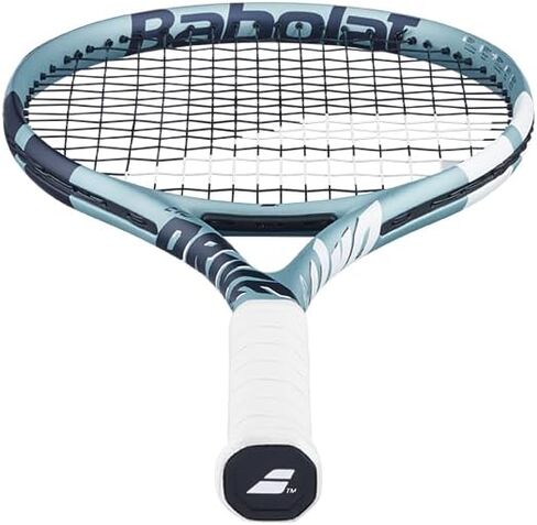 Babolat Evo Drive Lite 2nd Gen Tennis Racquet (Blue) Strung with 16g Syn Gut at Mid-Range Tension in Saudi Arabia