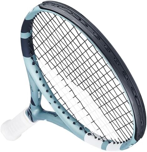 Babolat Evo Drive Lite 2nd Gen Tennis Racquet (Blue) Strung with 16g Syn Gut at Mid-Range Tension in Saudi Arabia