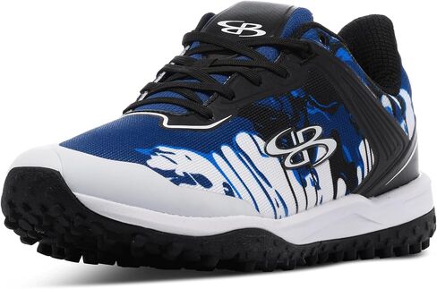 حذاء Boombah Viper للرجال على العشب - جرافيتي بالتنقيط - خيارات ألوان متعددة - مقاسات متعددة in Kuwait