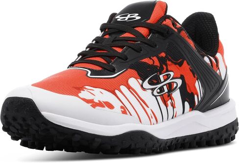 حذاء Boombah Viper للرجال على العشب - جرافيتي بالتنقيط - خيارات ألوان متعددة - مقاسات متعددة in Kuwait