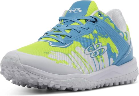 حذاء Boombah Viper للرجال على العشب - جرافيتي بالتنقيط - خيارات ألوان متعددة - مقاسات متعددة in Kuwait