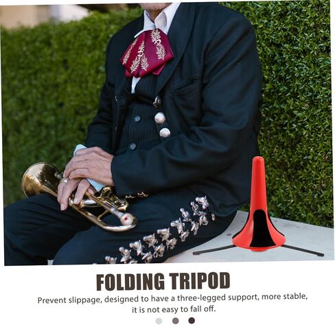Kisangel Portable Clarinet Holder Stand Adjustable Folding Oboe Support Tripod Lightweight Musical Instrument Stand for Woodwinds in Saudi Arabia