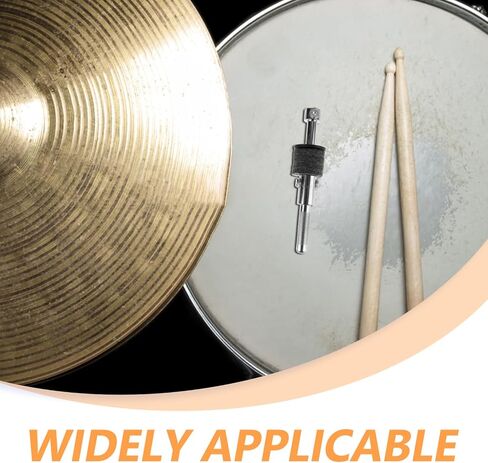 BESPORTBLE 1set Cymbal Arm Mount Holder for Snare Drum Drum Accessories Felt and Construction Easy Installation and for All Performance Needs in Saudi Arabia