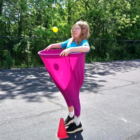 Granny Pants Party Rush! Giant Pants Outdoor Game & Granny Pants Yard Game with Bouncy Balls & Pump - Fun Outdoor Games, Giant Yard Games, Party Games for Kids, Family Reunions & Group Activities in Saudi Arabia