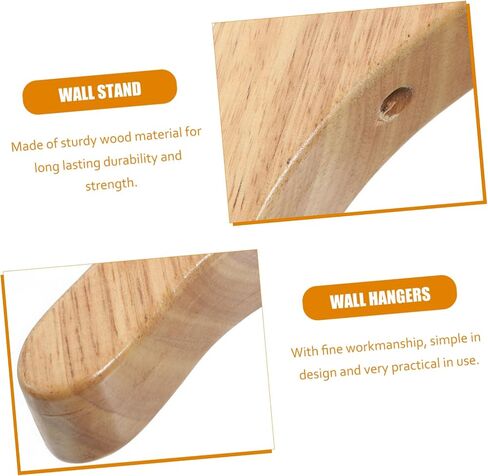 Guzheng Holder Wall Mount Wooden Wall Hanger Solid Wood Stand for Display in Saudi Arabia