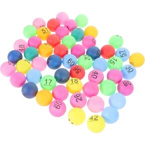60 قطعة من كرات السحب غير الملحومة عدد الكرات للحفلات وحفلات جمع التبرعات والمناسبات، تصميم مدمج لسهولة الاستخدام in Kuwait